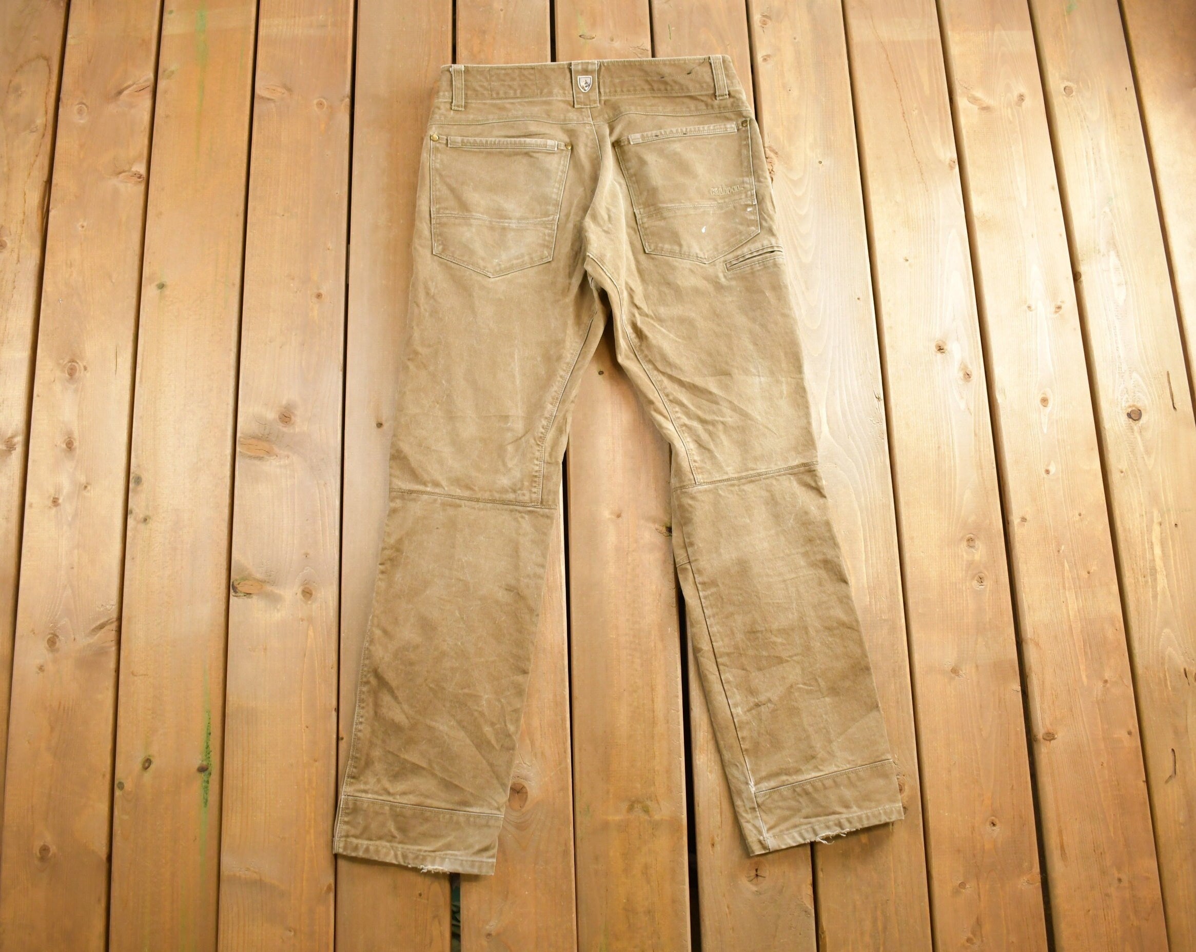 Vintage 1990s Beige Kuhl Pants Size 34x31