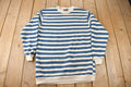 Vintage 1990s Blank Striped Women's Hanes Crewneck Sweatshirt Made In USA