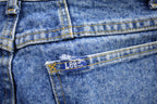 Vintage 1980s Lee Denim Jeans Made In USA Size 28x28