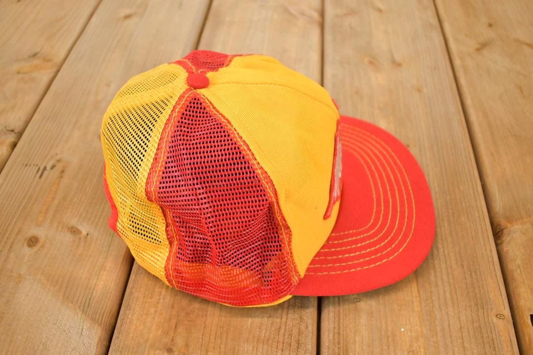 Vintage 1980s Malco Tools Snapback Trucker Hat /