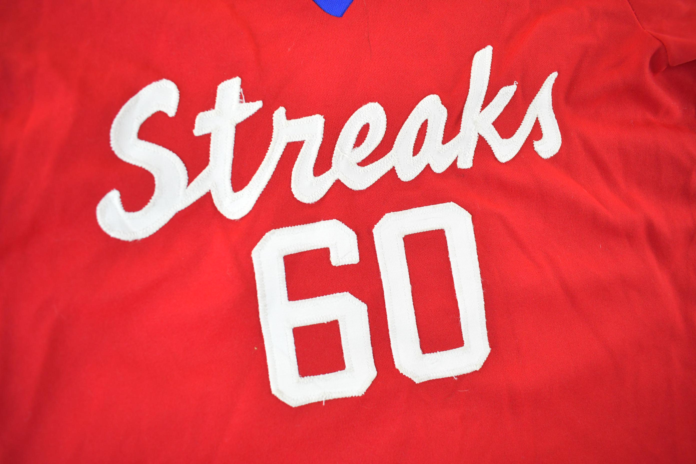 Vintage 1970s 1980s Fleco Streaks Baseball Jersey Men's Small  True Vintage  Baseball  70s Sportswear  Made in USA