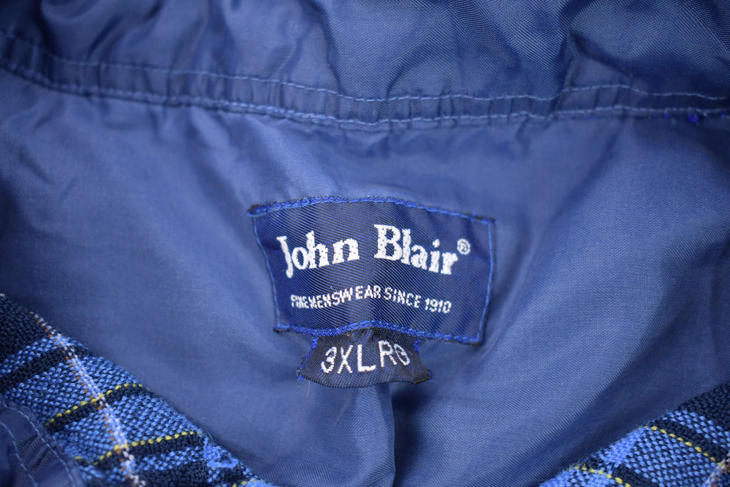 Vintage 1990s John Blair Plaid Button Up Shirt