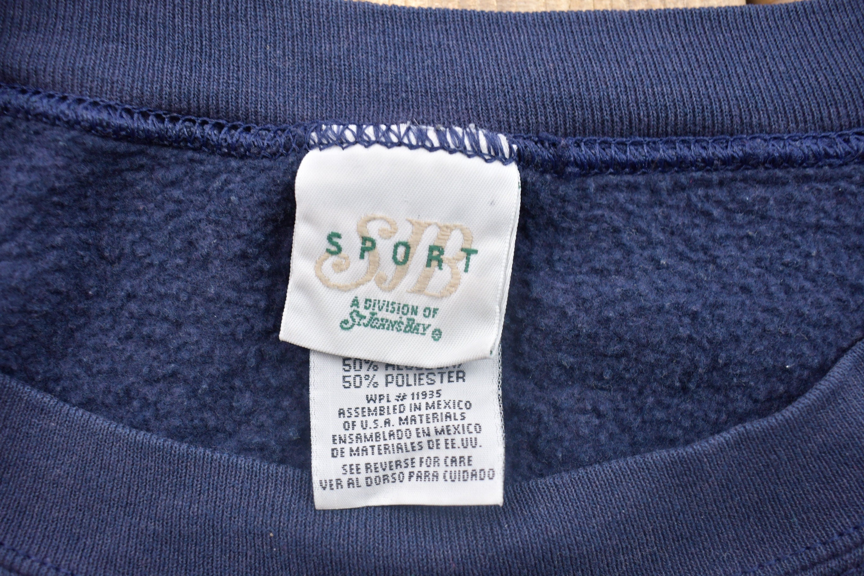 Vintage 1990s St. John's Bay Blank Crewneck Sweatshirt