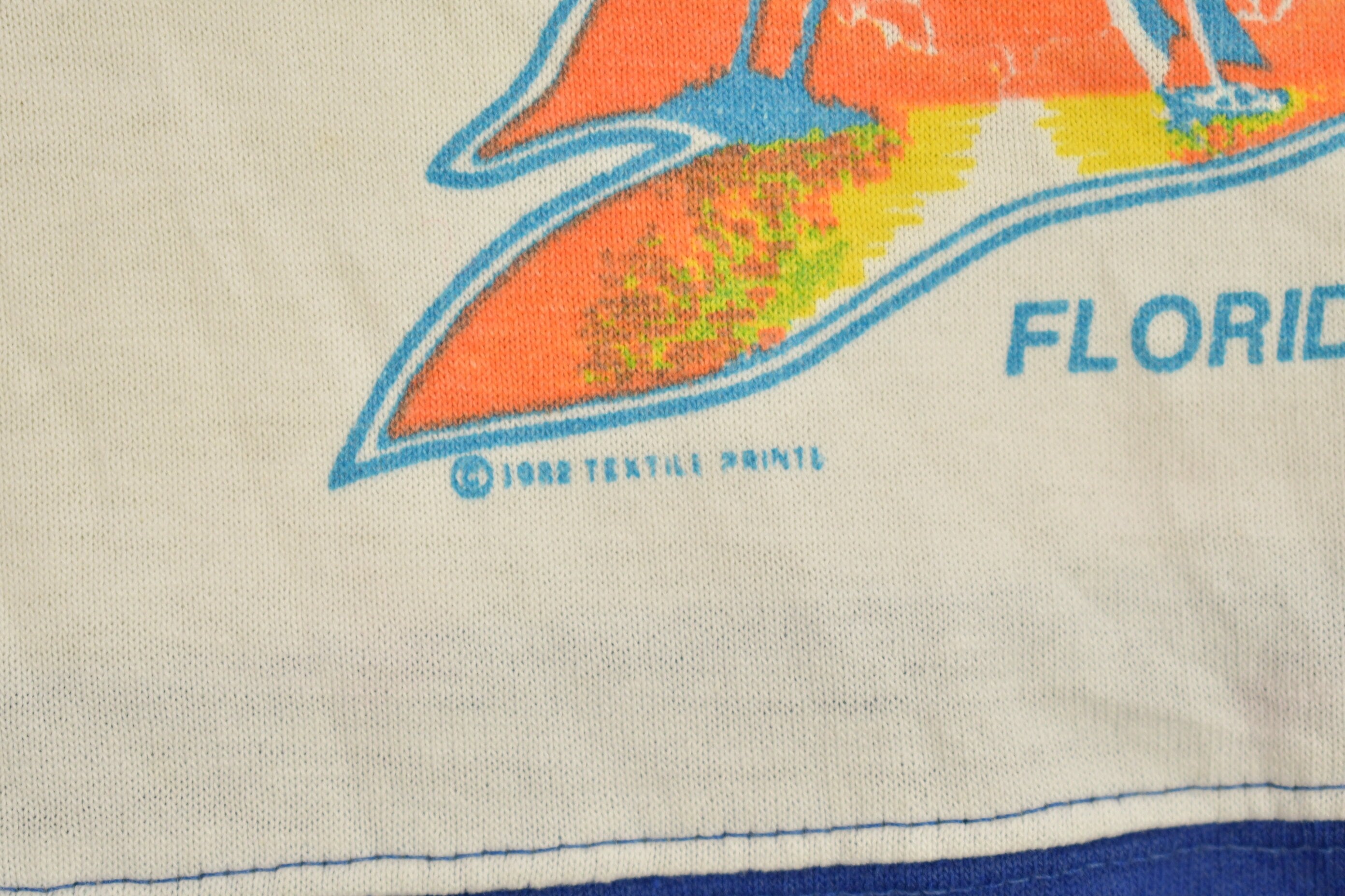 Vintage 1988 Florida USA Souvenir T Shirt