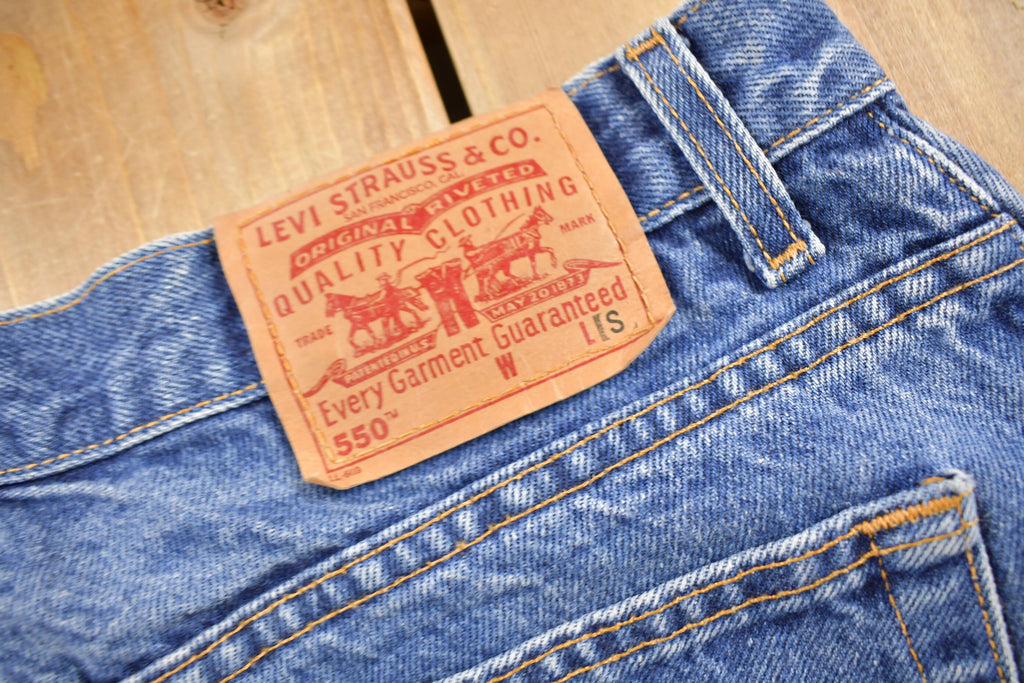Vintage 1990s Levi's 550 Denim Women's Jeans Size 34 x 27