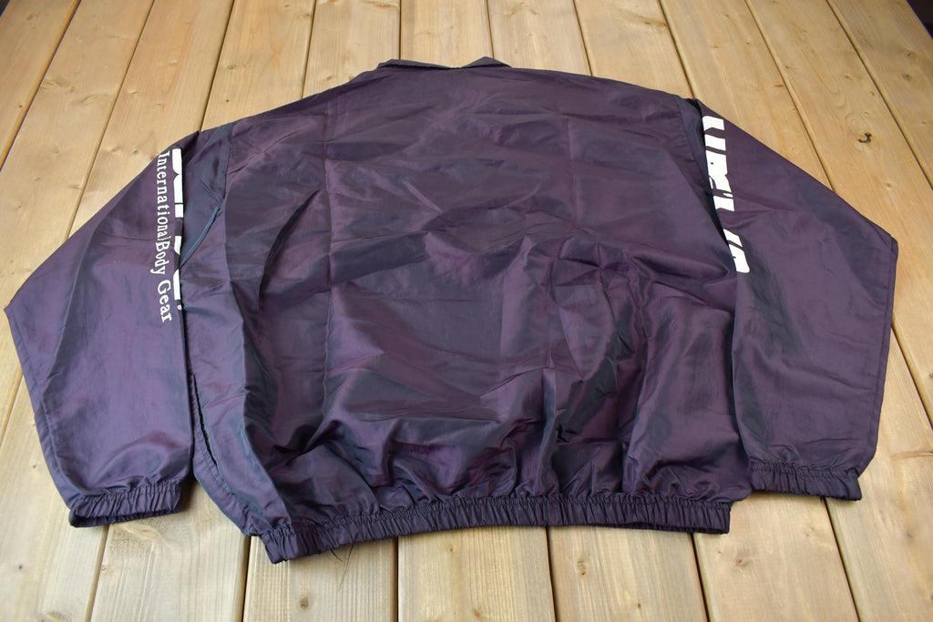 Vintage 1990s Surf's Up International Body Gear Windbreaker Jacket