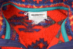 Vintage 1990s Obermeyer Aztec AOP Fleece Outdoorsman Sweater Men's S