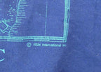 Vintage 1990s Graphic and Embroidered Quebec Sailing Crewneck Sweatshirt