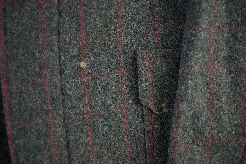 Vintage 1970s Bemidji Woolen Mills Sherpa Lined Wool Jacket Men's XL