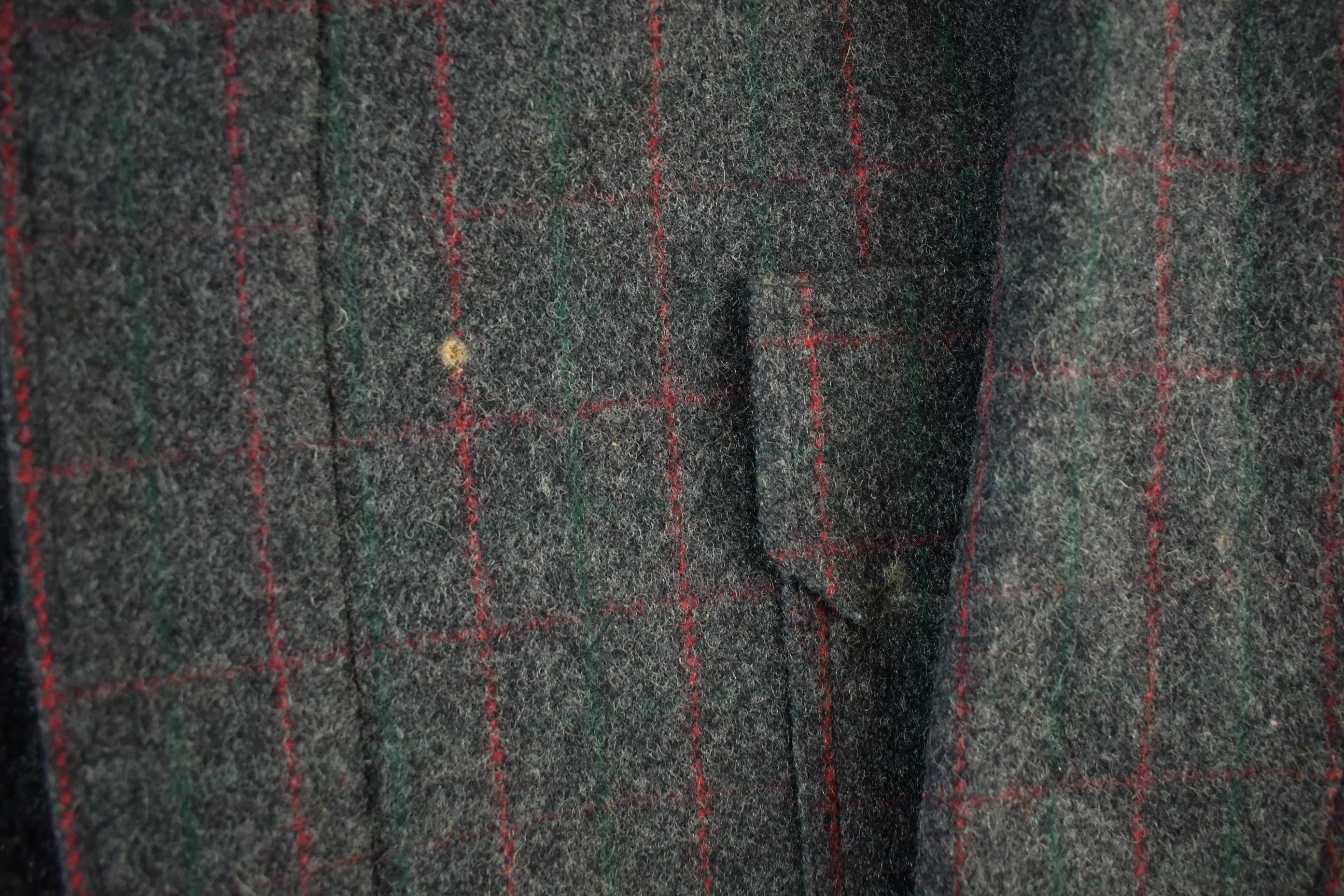 Vintage 1970s Bemidji Woolen Mills Sherpa Lined Wool Jacket Men's XL