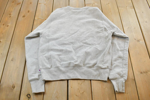 Vintage Y2K North Dakota State University Champion Reverse Weave Crewneck Sweatshirt Men's S / Heavyweight Crossgrain / Collegiate