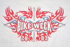 Vintage 2003 Daytona Beach Bike Week Graphic T Shirt