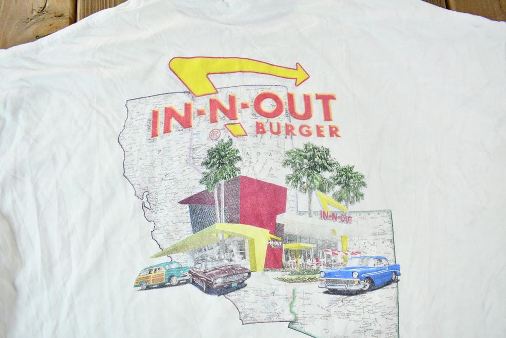Vintage 2000 In-N-Out Burger California Promo T-Shirt