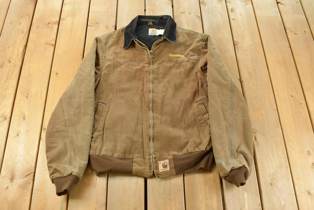 Vintage 1990s Carhartt Santa Fe Canvas Jacket Men's Large Tall
