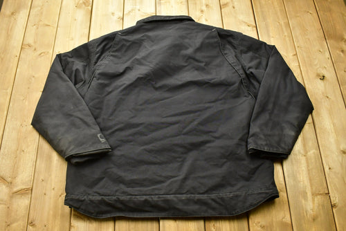 Vintage Carhartt Quick Duck Work Jacket / Workwear / Streetwear / 90s / Lined Jacket / Distressed Carhartt
