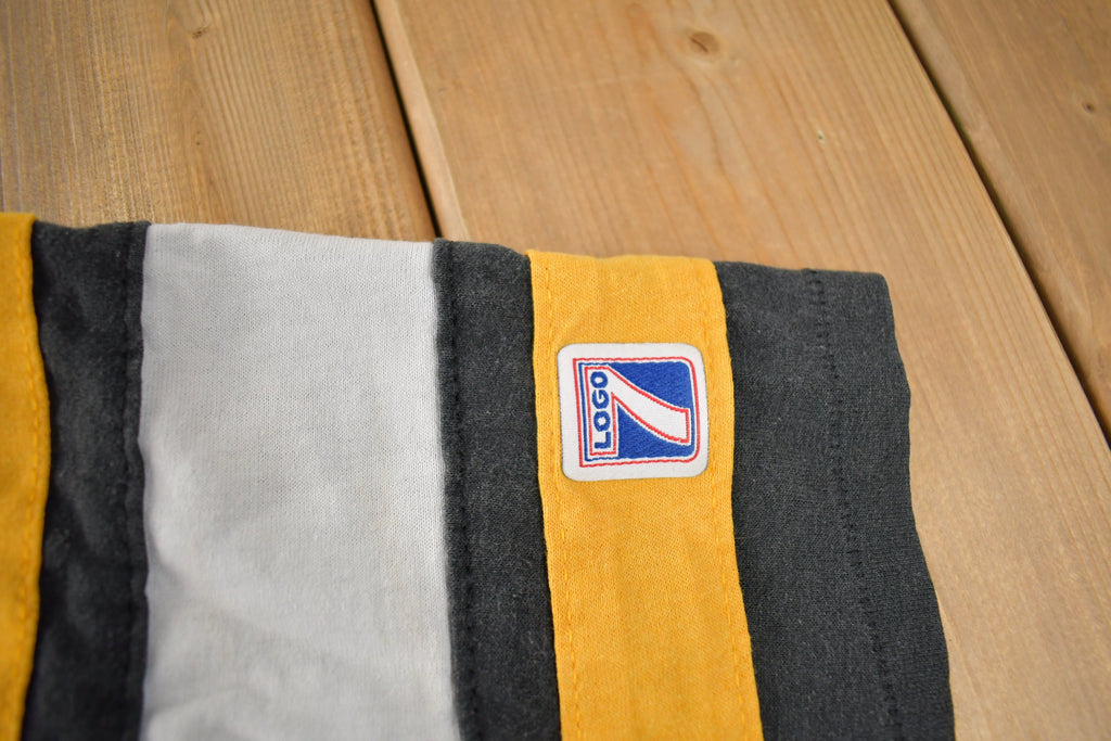 Vintage 1980s Pittsburgh Steelers NFL Football Graphic T-Shirt Made In USA