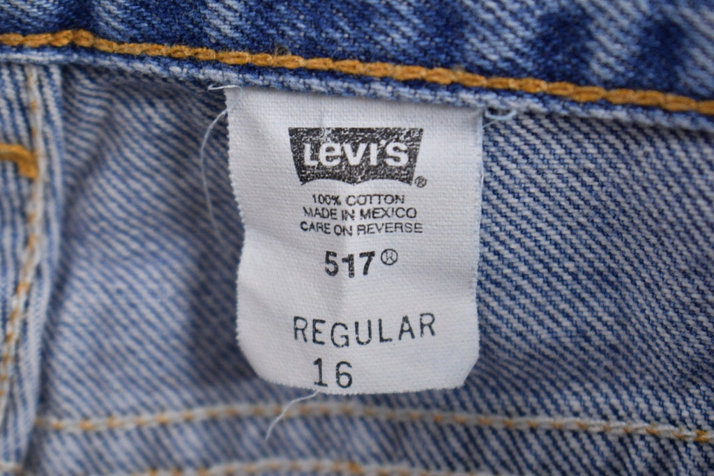 Vintage 1990s Levi's 517 Low Rise Flared Jeans Size 27 x 28