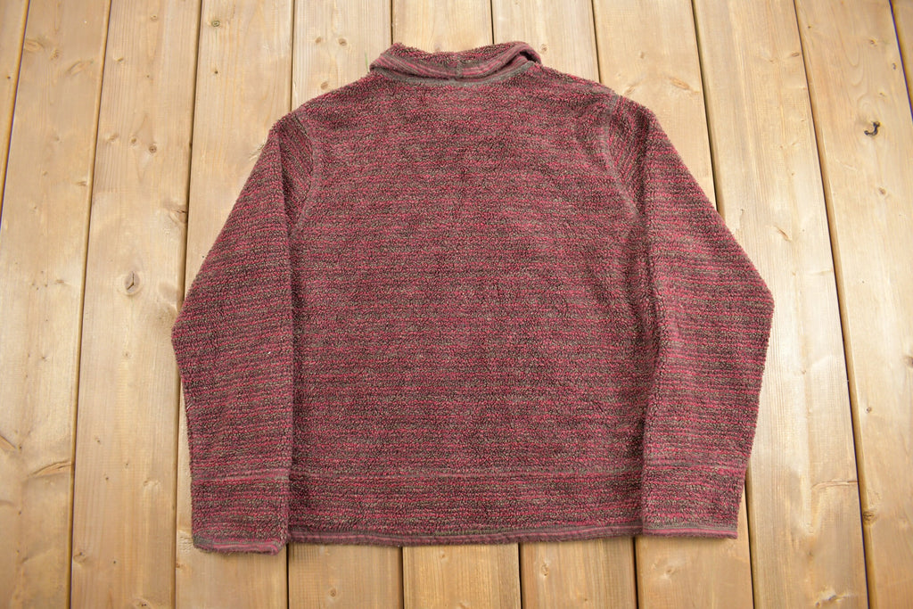 Vintage 1990s Woolrich Fleece Zip Up Sweater