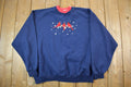 Vintage 1990s Cute Cardinal Crewneck Sweater