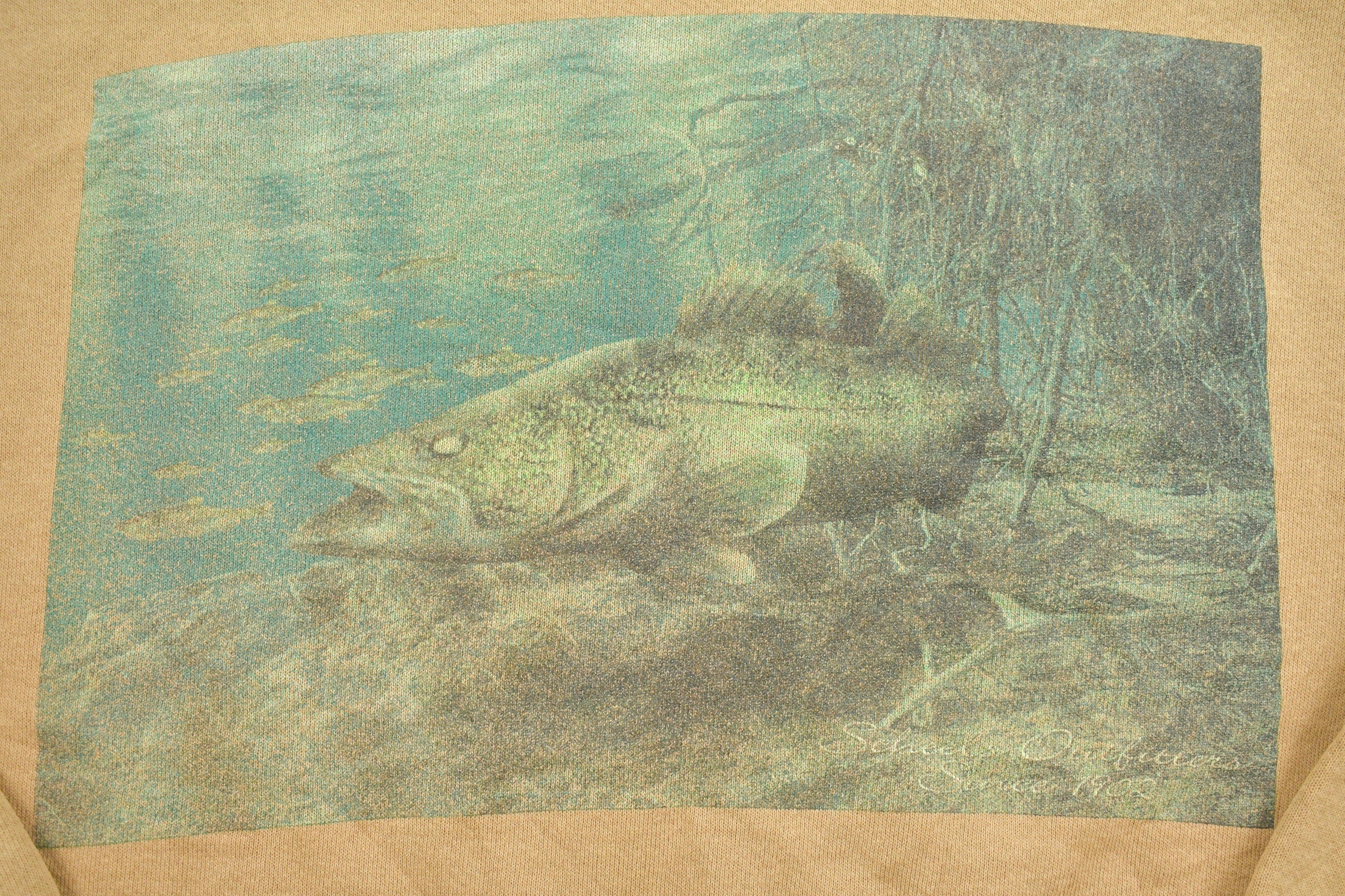 Vintage 1990s Big Fish Crewneck