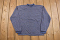 Vintage 1990s Creslan And Rayon Knitted Crewneck Sweater
