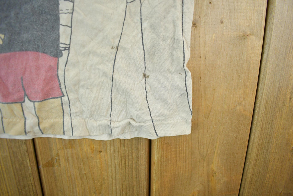Vintage 1993 Beavis And Butthead MTV All Over Print T-Shirt Men's Medium