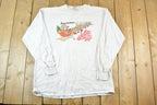 Vintage 1993 Brett Favre Jingle Bell Run For Arthritis Souvenir Long Sleeve T-Shirt Mens XL