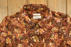 Vintage 1990s Christopher & Banks Women's Floral Falling Leaves Button Up Shirt