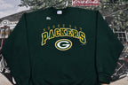 Vintage 1996 Green Bay Packers NFL Pro Player Crewneck Sweater