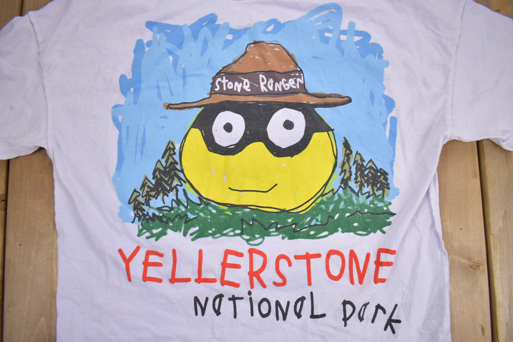 Vintage 1990s Yellerstone National Park Graphic T Shirt