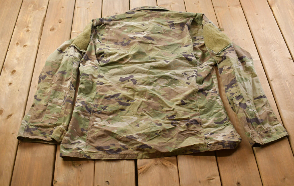 Vintage Military Button Up Shirt