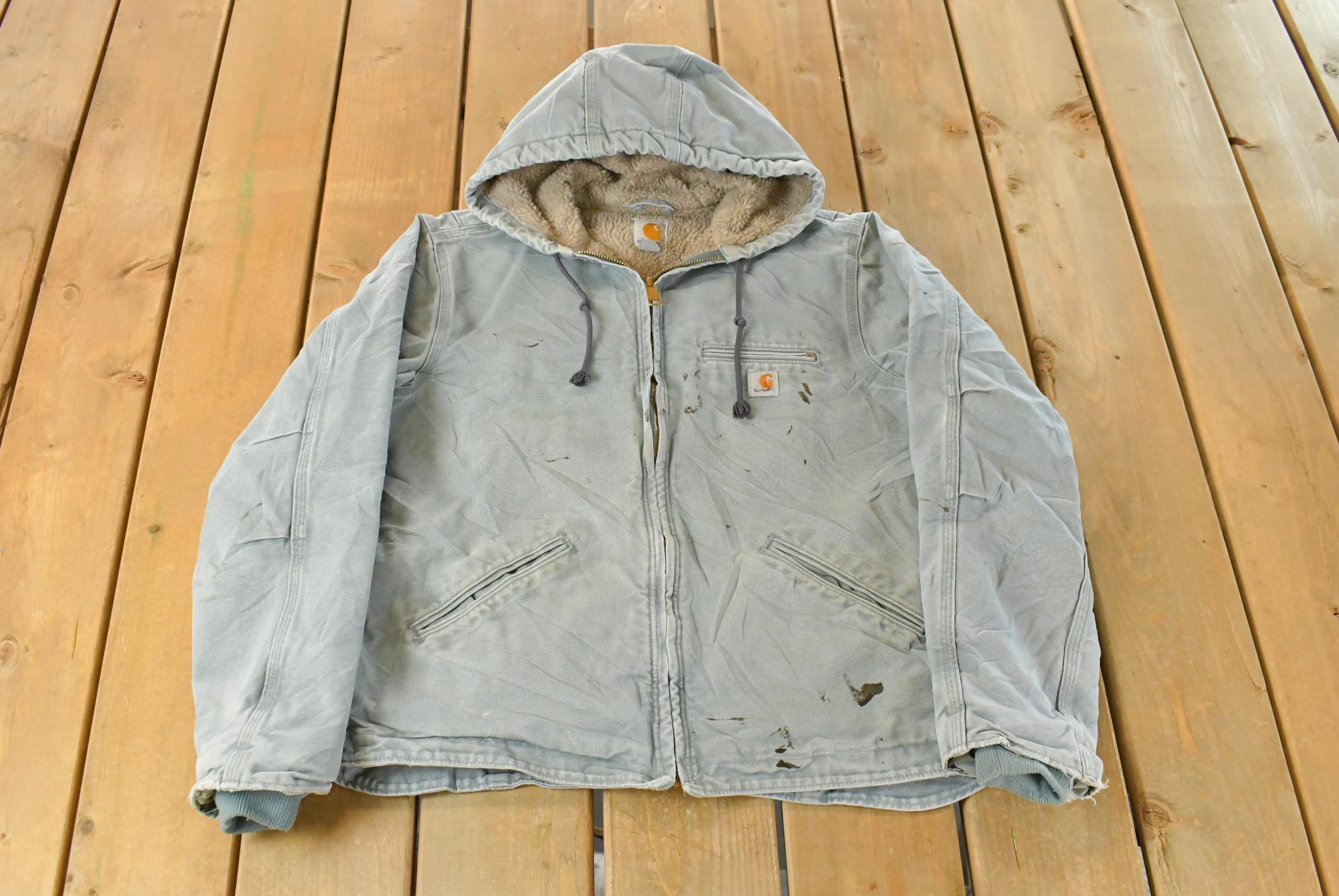Vintage 1990s Carhartt Women's Sherpa Lined Sierra Jacket Women's Medium