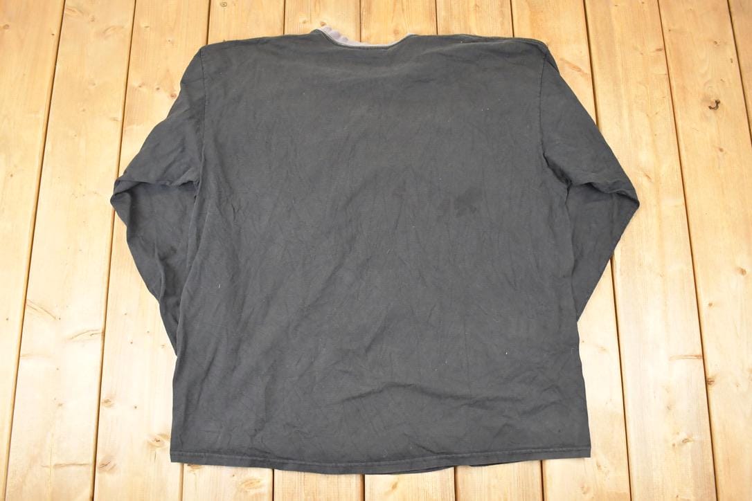 Vintage 1990s Nike Embroidered Mini Swoosh Shirt Men's XL