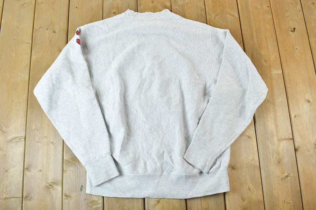 Vintage 1990s Metro Businessmen University Reverse Grain Crewneck