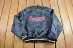 Vintage 1980s Summit Racing Equipment Satin Bomber Jacket
