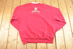 Vintage 1990s Morning Sun Cardinal Birdhouse Souvenir Collared Sweatshirt Womens XL / 90s Crewneck / Travel Vacation Sweater