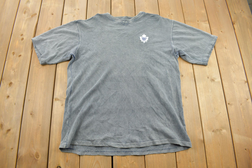 Vintage 1990s Toronto Maple Leafs NHL Hockey Graphic T-Shirt