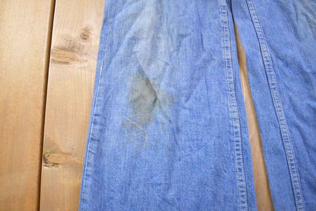 Vintage 1970s Oshkosh B'gosh Bell Bottom Jeans Size 28 x 32