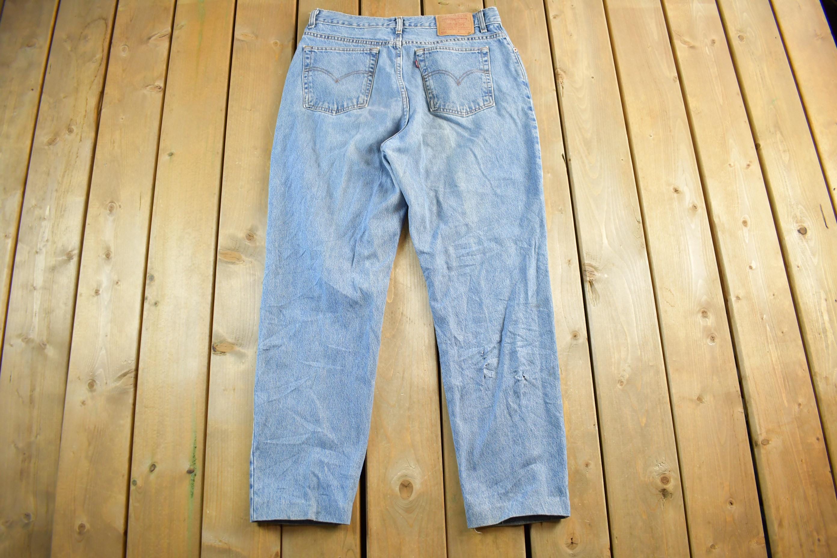 Vintage 1990s Levi's 512 Denim Jeans Women's 34 x 30