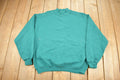 Vintage 1990s Chic Blank Mock Neck Woman's Sweatshirt