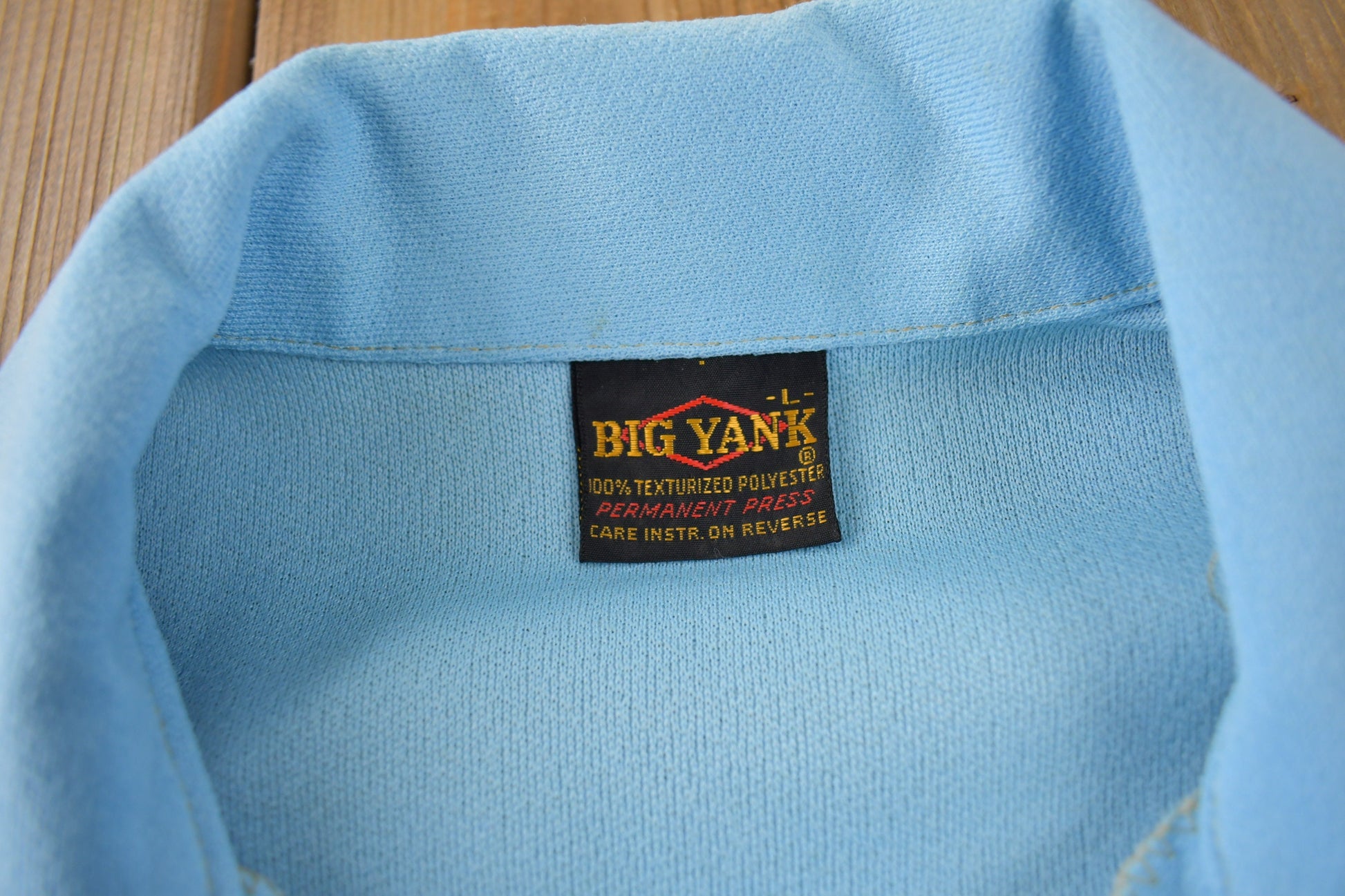 True Vintage 1970s Big Yank Permanent Press Button Up Shirt