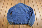 Vintage 1980s Carhartt Medium Wash Jean Jacket