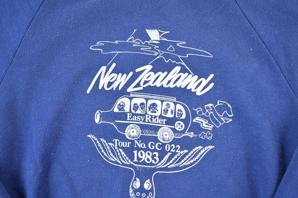 Vintage 1983 New Zealand Reef France Crewneck Sweatshirt Mens L