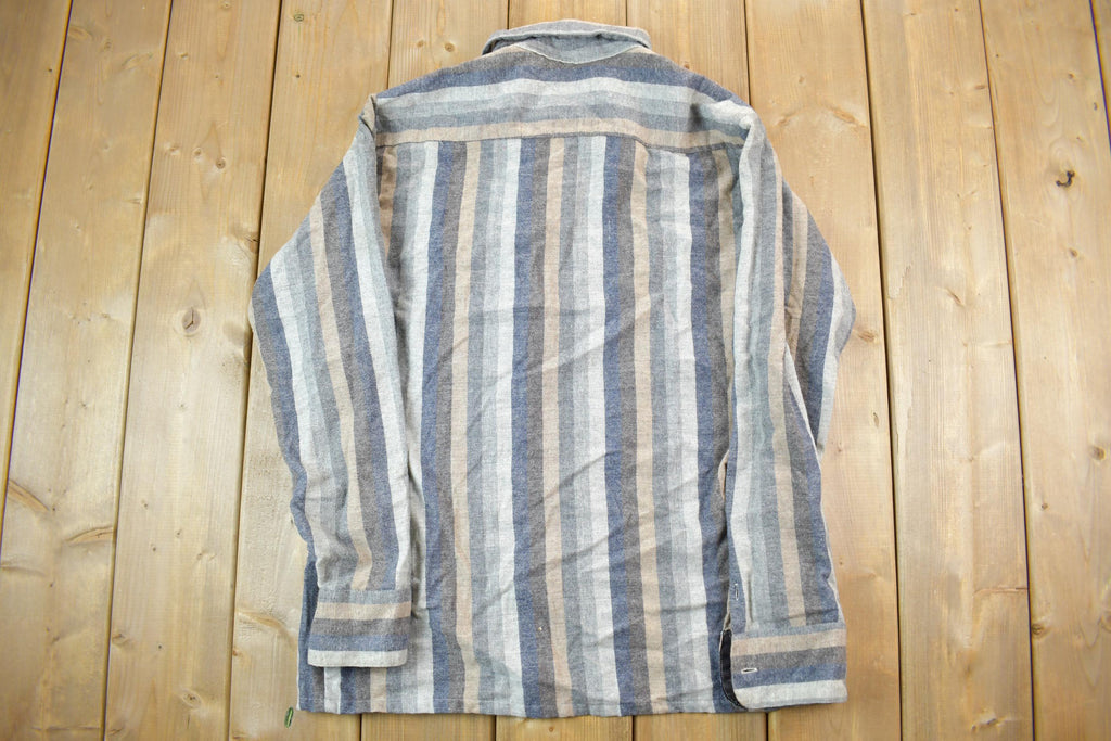 Vintage 1990s Striped Button Up Shirt