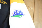Vintage 2000s NFL Pittsburgh Steelers 6x Super Bowl Champion Embroidered Varsity Jacket Made In USA
