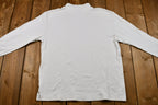 Vintage Duke Blue Devils Embroidered Mock Neck Sweatshirt