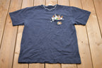 Vintage 1990s Warner Bros Looney Tunes Graphic Embroidered T-Shirt