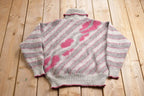 Vintage 1990s Icelandic 100% Wool Knit Sweater