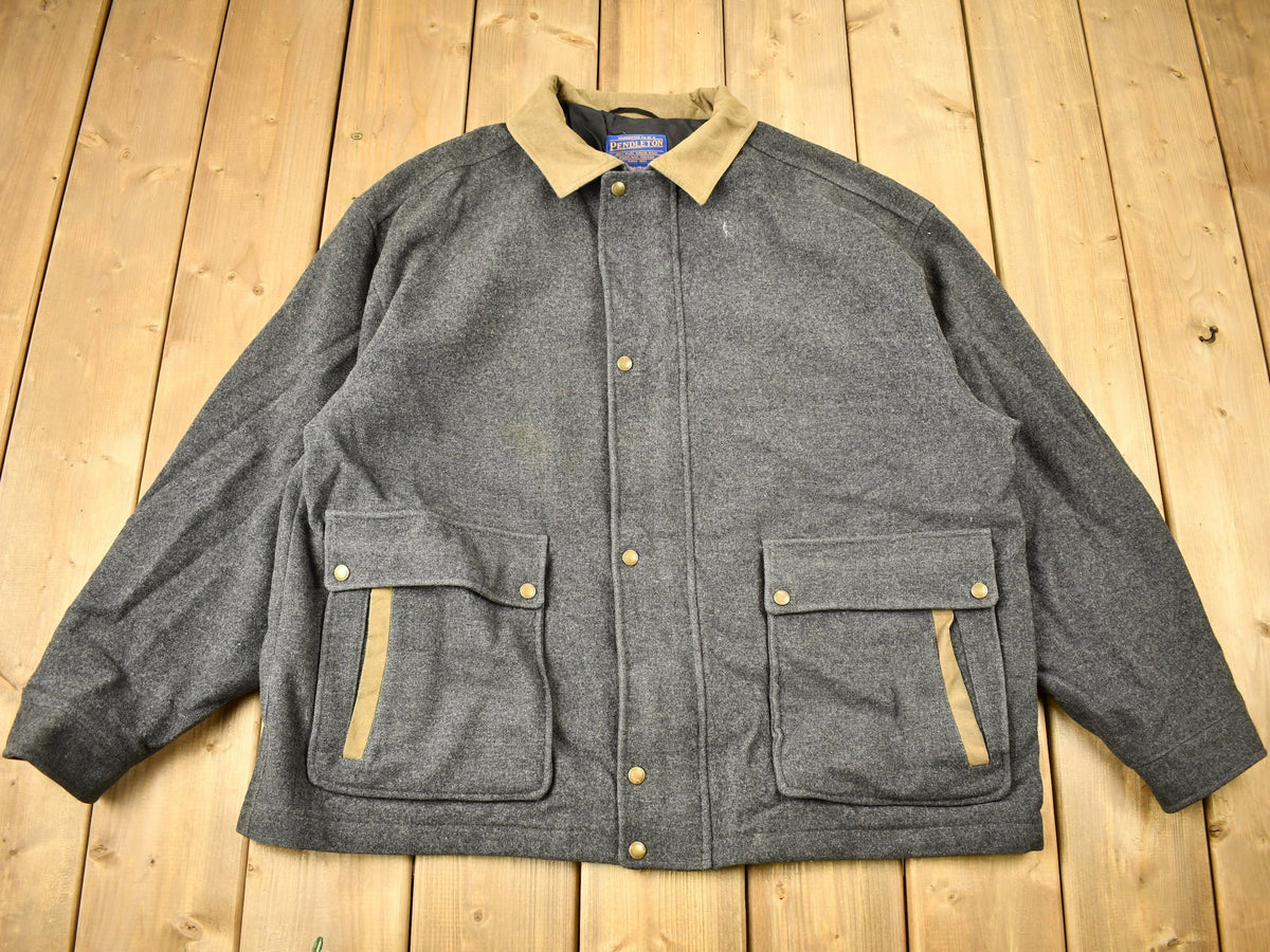Vintage 1990s Pendleton Thinsulate 3M Insulation Wool Jacket