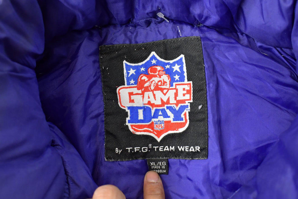 Vintage 1990s Minnesota Vikings NFL Game Day Jacket Men's XL